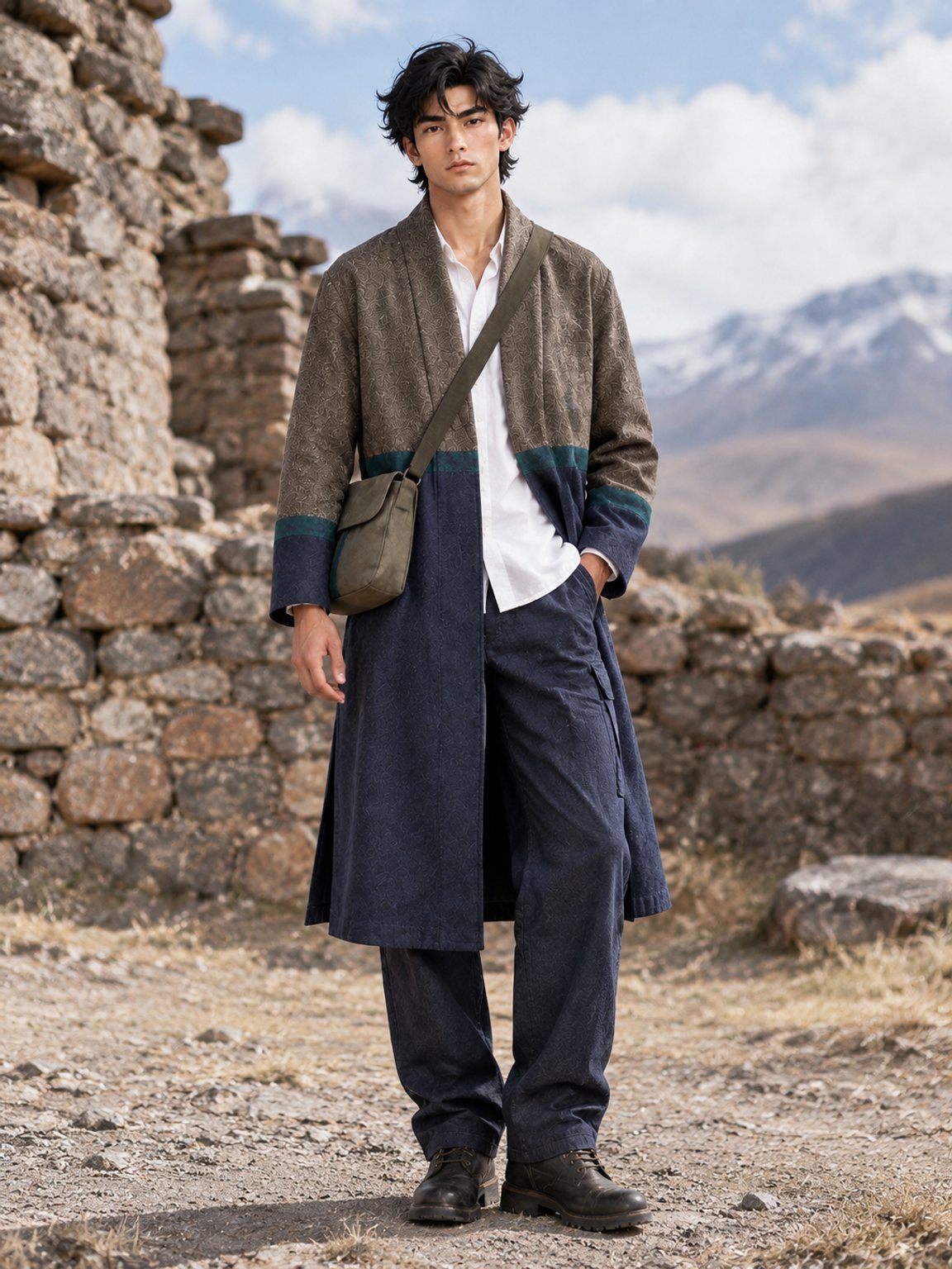 高原厚实｜藏族 · 高原路标｜混材 · 梭织｜纱线＋布料 · 棉麻 · 羊毛呢 · 斜纹布