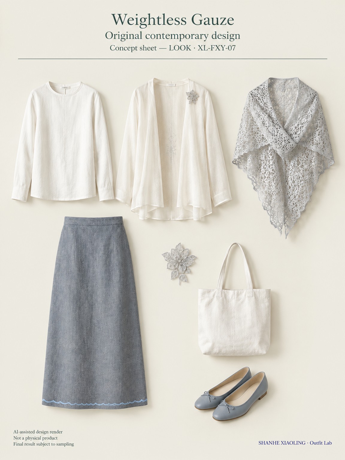 Weightless Gauze — Woven · Lace/Gauze — Lace · Gauze · Cotton-linen · Wool · Twill