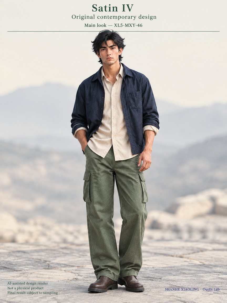 Satin IV — Woven · Mixed — Cotton-linen · Wool · Twill · Yarn + cloth