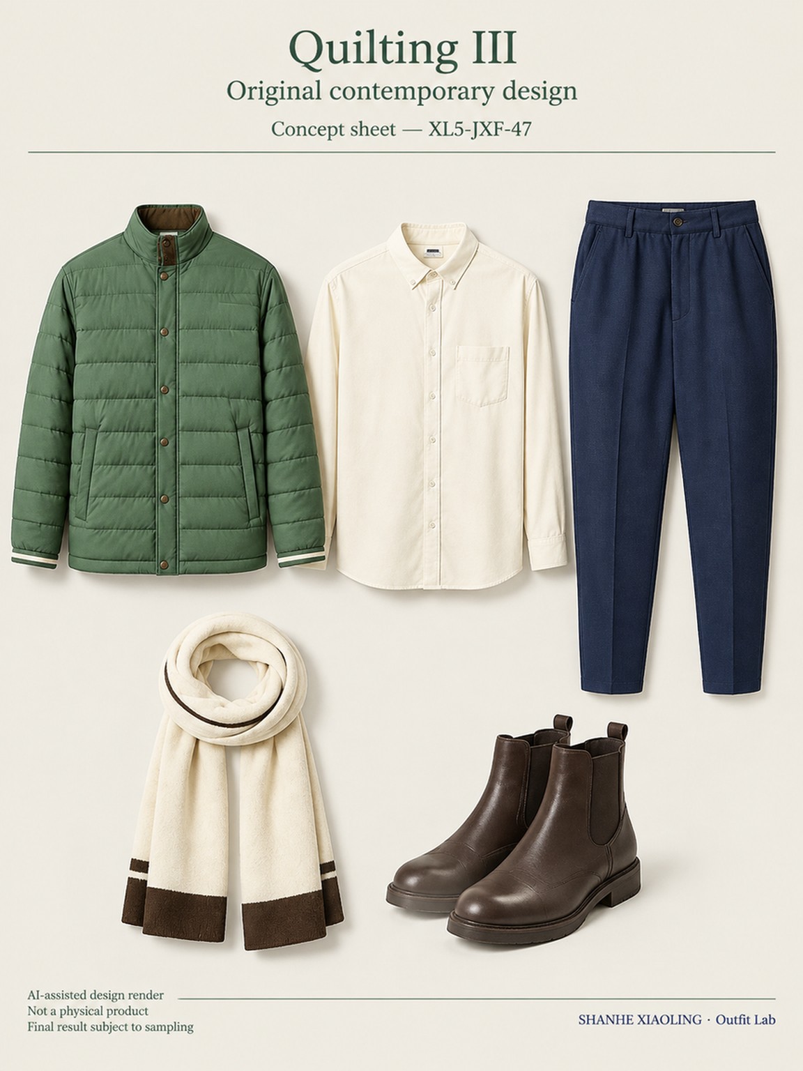 Quilting III — Woven · Quilted · Mixed — Quilted cotton · Wadding · Cotton-linen · Wool · Twill · Yarn + cloth