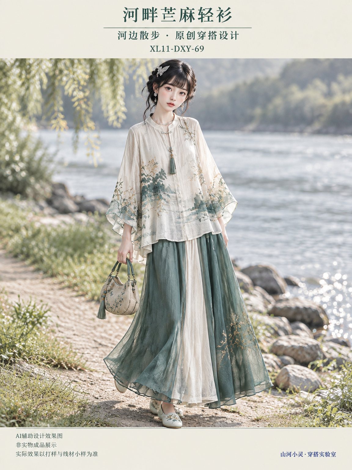 河畔苎麻轻衫｜畲族 · 凤凰霓裳｜梭织 · 混材 · 绗缝｜棉麻 · 羊毛呢 · 斜纹布 · 纱线＋布料 · 绗缝棉 · 填充